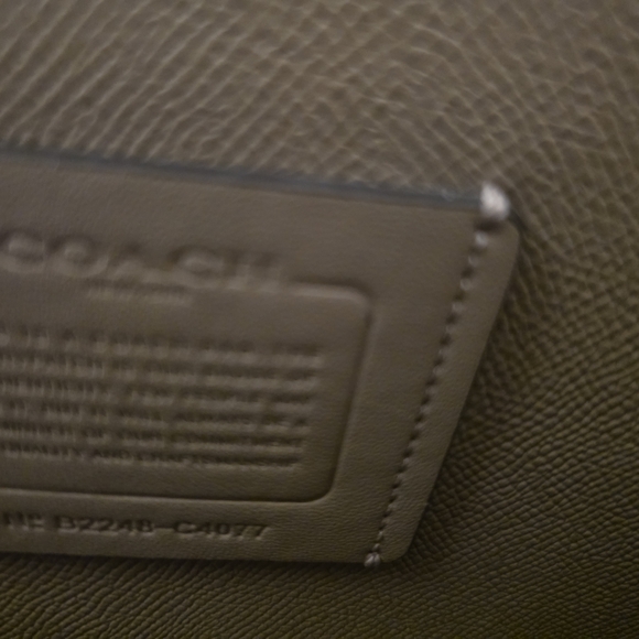 Coach Brown Leather Tote Bag - Picture 10 of 12